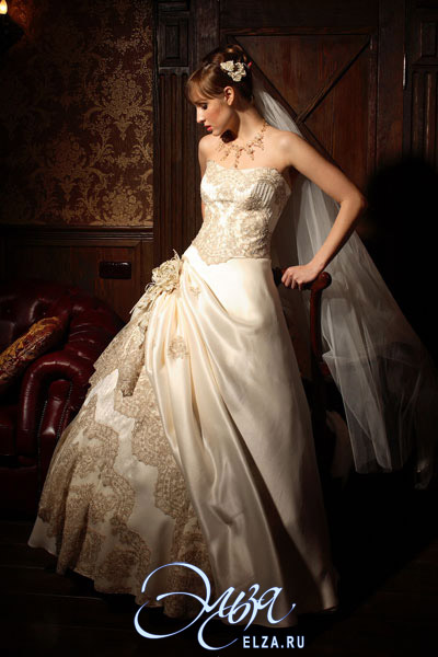Свадебное платье Шафран