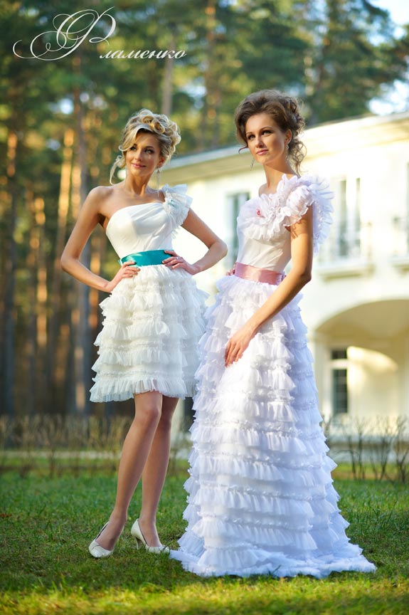 Свадебное платье Фламенко, Фламенко-мини